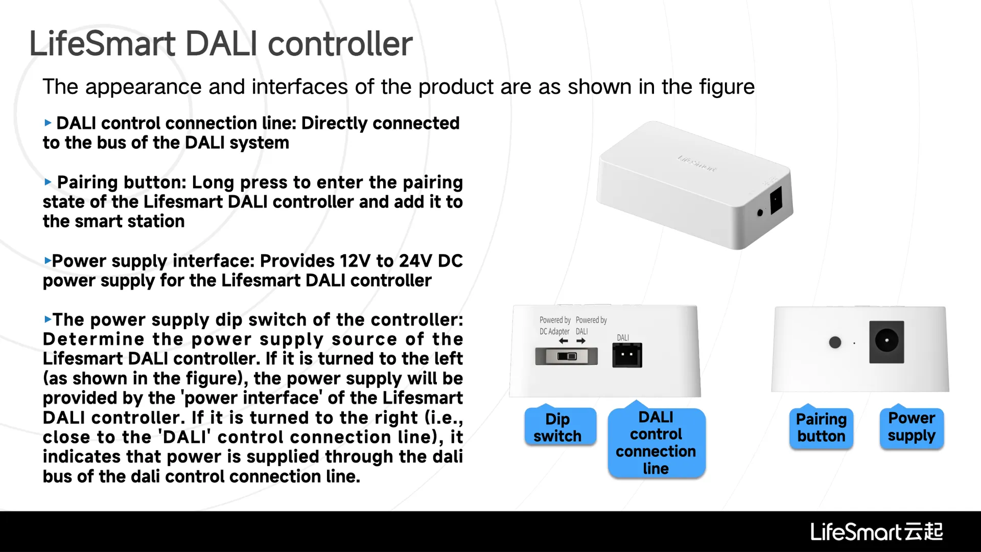 Bộ điều khiển DALI LifeSmart