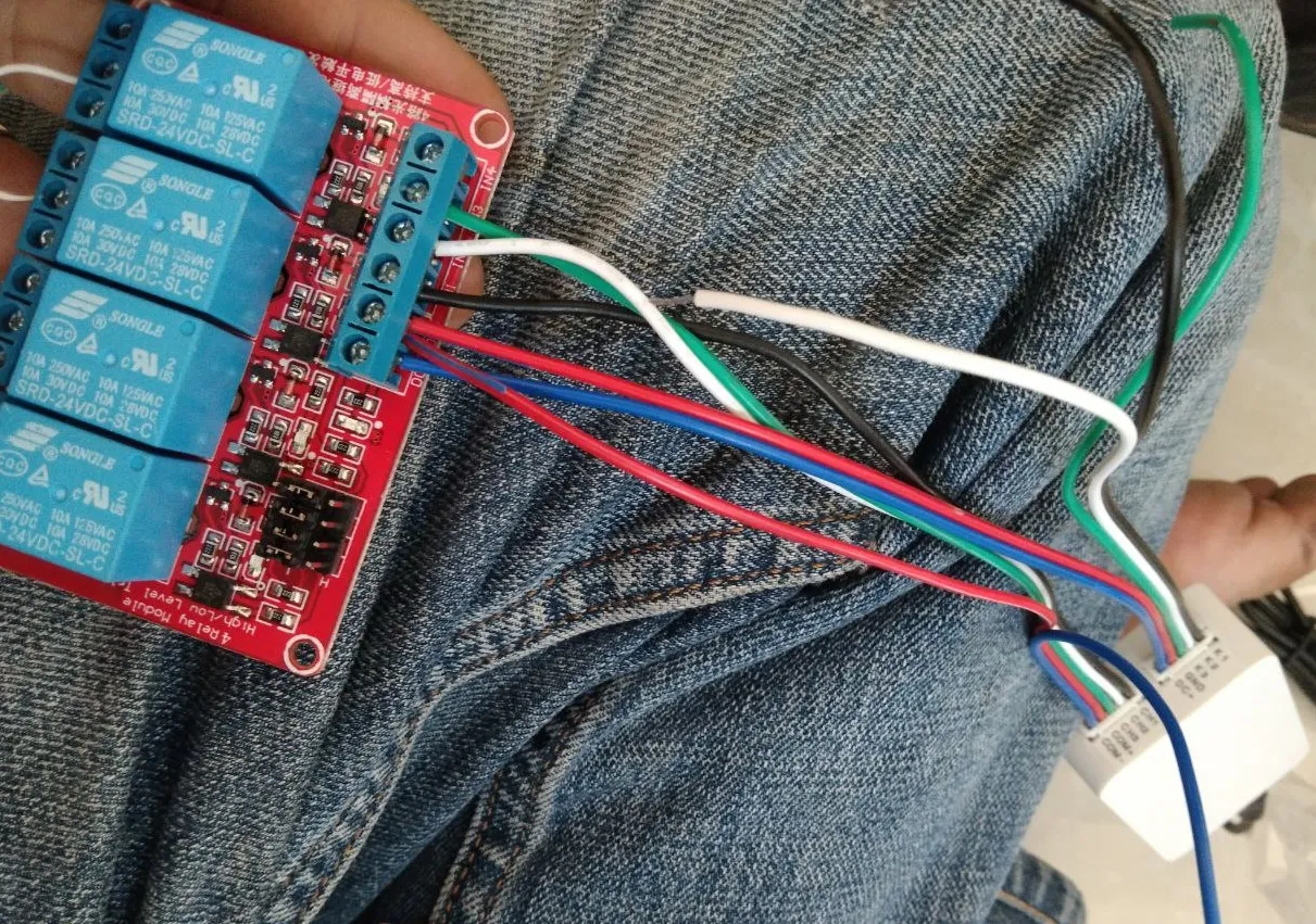 Đấu qua rơ-le trung gian